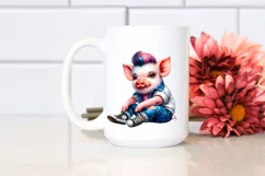 cute baby pig, Transparent PNG Product Image 2