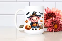 Cute Baby Pig for Halloween | Clipart Product Image 2