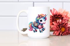 Baby Unicorn in Square Dancer&#039;s Outfit PNG Product Image 2