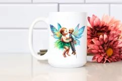 Baby Fairy with Ventriloquist's Dummy PNG Product Image 2