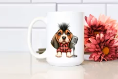 Funny Baby Bloodhound Punk Singer Product Image 2