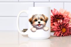 Cute Funny Havanese Watercolor Clipart Product Image 2