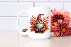 Vibrant Autumn Gnome, Transparent PNG Product Image 2