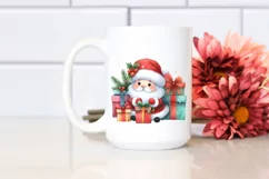 Whimsical Santa with Presents, Transparent PNG Product Image 2