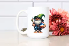 Colorful Gnome Beach Wear | Sublimation | Clipart Product Image 2