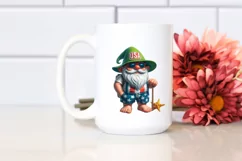 Colorful Gnome Beach Wear | Sublimation | Clipart Product Image 2