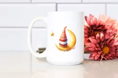 Vibrant Christmas Gnomes Viewed from Behind PNG Product Image 2