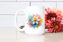 Shiny Pastel Daffodil, Transparent PNG Product Image 2