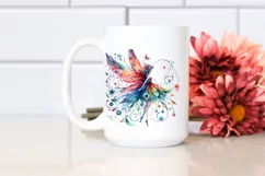 Fairy Watercolor Sublimation Clipart Product Image 2