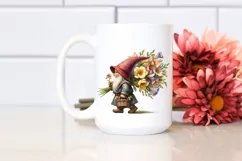 Detailed Gnome Freesia Bouquet | Clipart Product Image 2