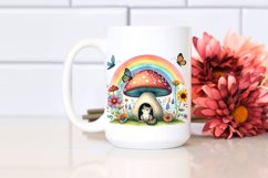 Colorful Cat House Mushroom Product Image 2