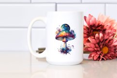 Celestial Mushroom Magic | Sublimation | Clipart Product Image 2