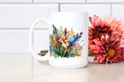 Wooden Stained Gladiolus, Transparent PNG Product Image 2