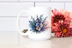 Glossy Delphinium Made of , Transparent PNG Product Image 2