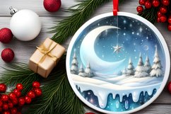 Festive Magic Winter Scene PNG Product Image 2