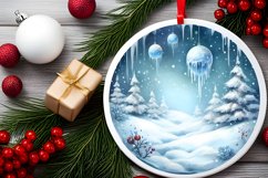 Festive Magic Winter Scene PNG Product Image 2