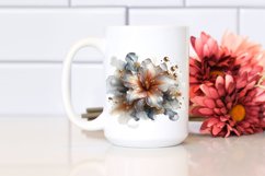 Golden Azalea Marble Magic | Sublimation | Clipart Product Image 2