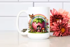 Colorful Fairy House Rainbow Clipart Product Image 2