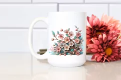 Detailed Pastel Cherry Blossom Made of Transparent PNG Product Image 2