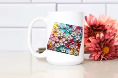 Watercolor Luxury Flower Splash Clipart Product Image 2