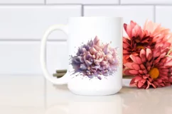 Pastel Plastic Lilac Made of Material with Golden Product Image 2
