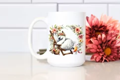 Baby Swan Flower Beach Chair Product Image 2