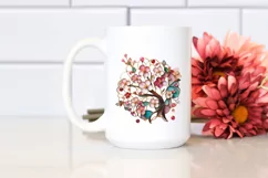 Watercolor Luxury Flower Splash Clipart Product Image 2