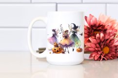 Fairy Halloween in Watercolor Clipart Product Image 2