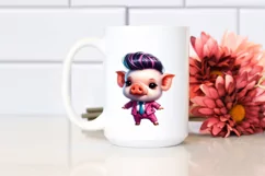 Proud Baby Pig Dancing PNG Product Image 2