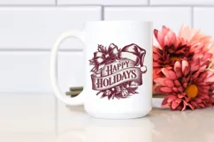 Happy Holidays Christmas Png Product Image 2