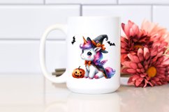 Cute Baby Unicorn Halloween Clipart Product Image 2