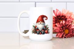Washed Vibrant Christmas Gnome, High Resolution PNG Product Image 2