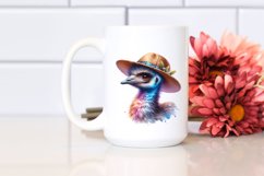 Vibrant Baby Emu with Hat Product Image 2