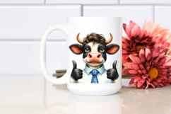 Cow Tie Portrait Proud | Sublimation | Clipart Product Image 2