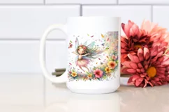 Colorful Fairy Petals Whimsical Clipart Product Image 2