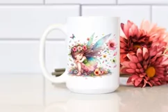 Colorful Fairy Petals Whimsical Clipart Product Image 2