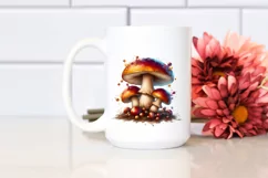 Detailed Shiny Mushroom PNG Product Image 2