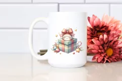 Cute Christmas Gift Box PNG Product Image 2