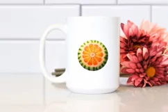 Watercolor Honeydew | Sublimation | Clipart Product Image 2