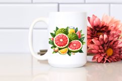 Watercolor Ugli Fruit, Juice | Sublimation | Clipart Product Image 2