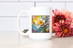 Watercolor Luxury Flower Splash Clipart Product Image 2