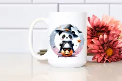 Baby Panda Dressed for Halloween PNG Product Image 2
