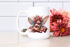 Colorful Baby Fairy in Hustle Dancer&#039;s Attire PNG Product Image 2