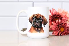 Baby Mastiff Caricature | Sublimation Clipart Product Image 2
