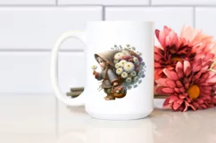 Detailed Digital Painting of a Small Gnome Caring a Large Product Image 2