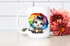 adorable baby cat, High-Resolution PNG Product Image 2