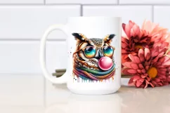 High Detail Owl Quirky Sunglasses Clipart Product Image 2
