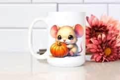 Baby Mouse in Vibrant Drawing | Sublimation | Clipart Product Image 2