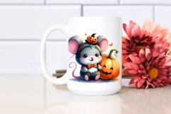 Baby Mouse Halloween Sublimation Clipart Product Image 2