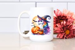 Unicorn Halloween Sublimation Clipart Product Image 2